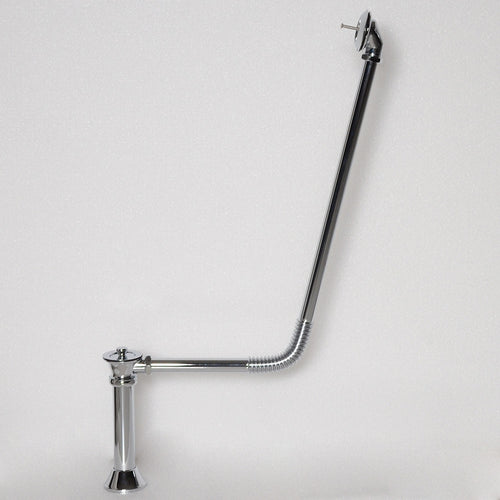 BW04BN “Victorian Drain” with Lift Off Brass Stopper in Brushed Nickel Finish