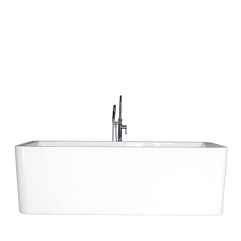79" x 40" Large Freestanding Tub “SanSiro Classique 79C” Foam Insulated Reinforced Acrylic