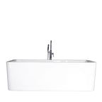 79" x 40" Large Freestanding Tub “SanSiro Classique 79C” Foam Insulated Reinforced Acrylic