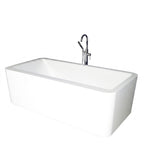 79" x 40" Large Freestanding Tub “SanSiro Classique 79C” Foam Insulated Reinforced Acrylic