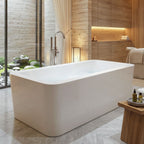 79" x 40" Large Microbubble Tub “SanSiro Classique 79MB” Reinforced Acrylic