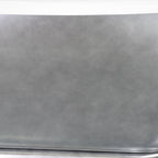 “Calypso-ACHPD59” 59 Inch White CoreAcryl Acrylic French Bateau Pedestal Tub with “Aged Chrome - Pewter Tone” Exterior Finish