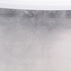“Calypso-USLBTSK59” 59" x 31.5" French Bateau Skirted Bathtub with “Umber Washed Silver Leaf” Exterior Finish