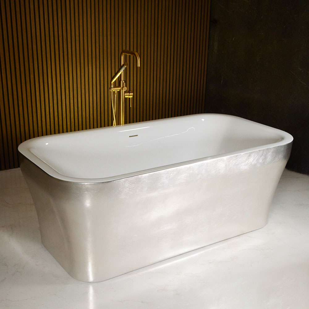 Air Jetted Tub - Freestanding 67"x35" SanSiro Eclipse67CAJ Heated Air
