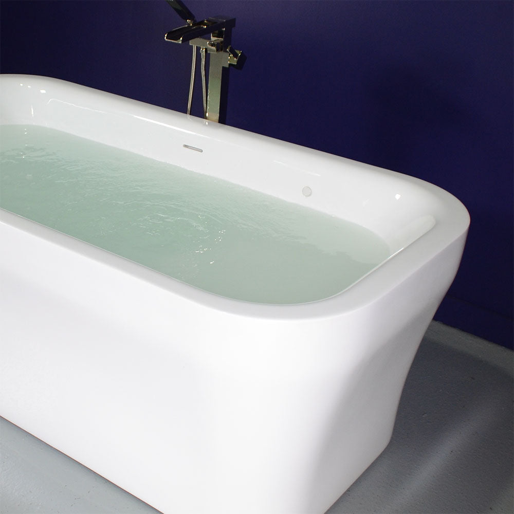 67" x 35" Microbubble Tub “SanSiro Eclipse Silk Plus Air 67MB” Reinforced Acrylic