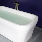 67" x 35" Microbubble Tub “SanSiro Eclipse Silk Plus Air 67MB” Reinforced Acrylic