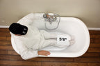 “HLDBL59FPK All Inclusive” 59" Hotel Collection  Heavy Duty Double Skin Acrylic Double Ended Clawfoot Tub and Faucet Package