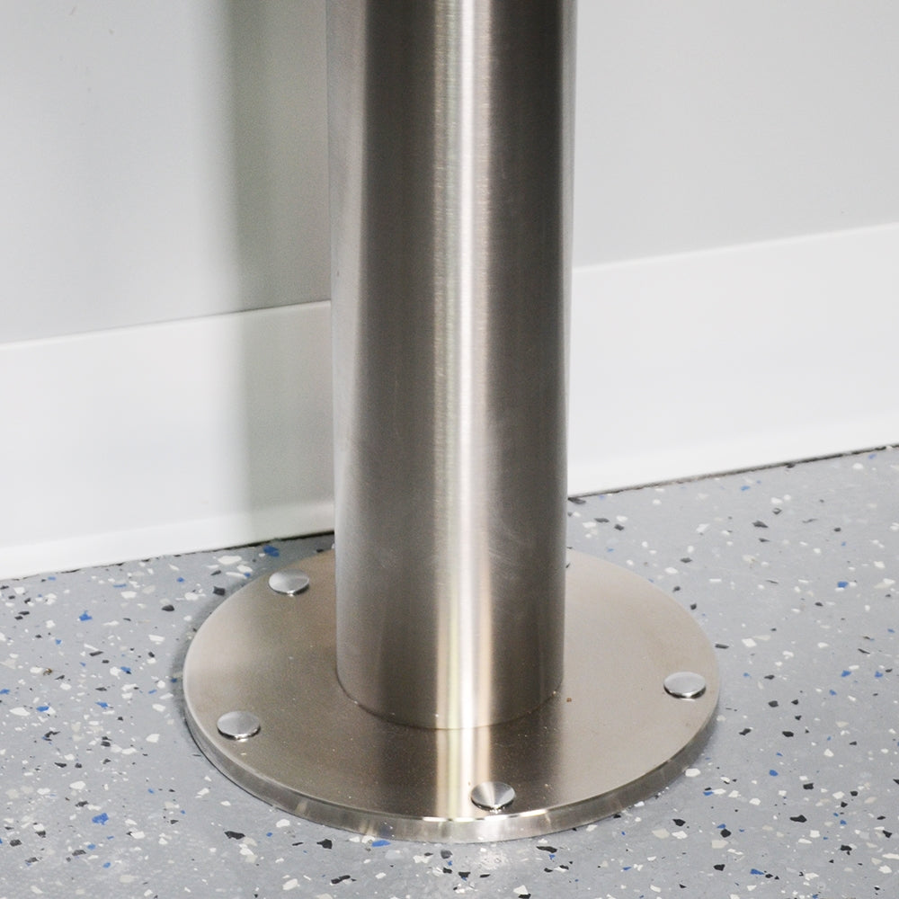 “Nautilus” 316 Stainless Steel Freestanding Outdoor or Indoor Shower