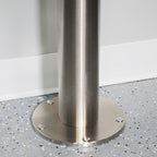 “Nautilus” 316 Stainless Steel Freestanding Outdoor or Indoor Shower