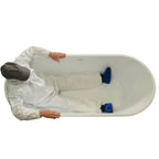 67" x 31.5" Air Jetted Water Heated Tub “SanSiro Napoli 67CBAirSpa” Reinforced Acrylic