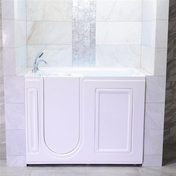 “Revitalise” 53" x 26.5" Walk-In Water Jetted with Water Heater, Ozone and 8 Jets