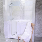 “Revitalise” 53" x 26.5" Walk-In Water Jetted with Water Heater, Ozone and 8 Jets