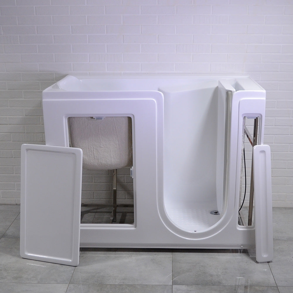 “Revitalise” 53" x 26.5" Walk-In Water Jetted with Water Heater, Ozone and 8 Jets