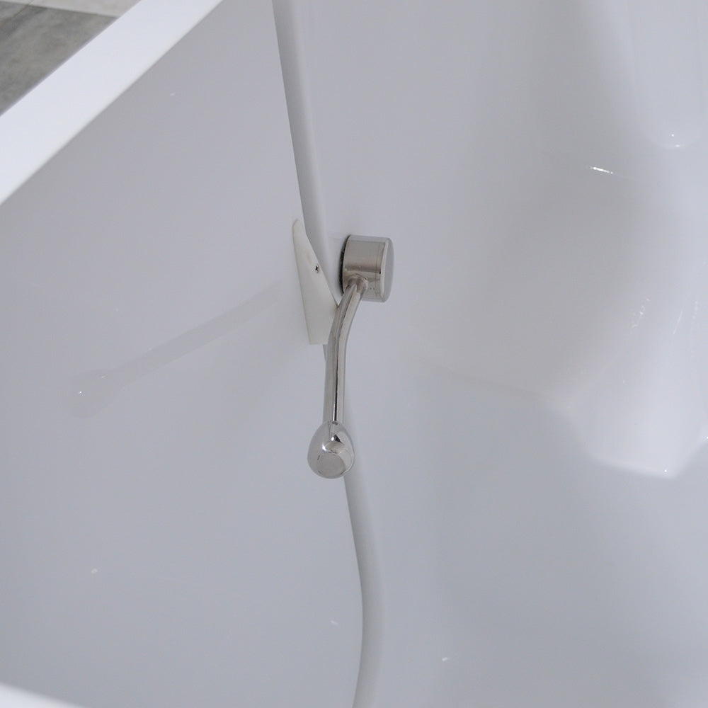 “Revitalise” 53" x 26.5" Walk-In Water Jetted with Water Heater, Ozone and 8 Jets