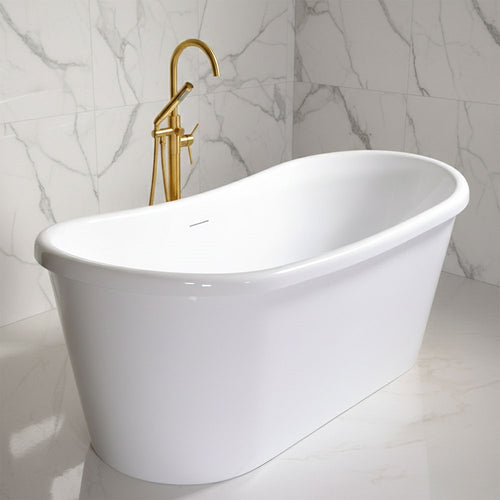 59" x 32" Air Jetted Tub “Calypso Pisces 59WHAir” CoreAcryl Acrylic