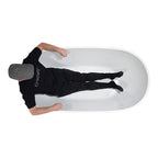 “SanSiro Aquino 63CAJ Heated Air Jetted” 63 x 32 inch Center Drain Freestanding Acrylic Bathtub