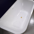 “SanSiro Eclipse SM73CAJ Heated Air Jetted” 73"' x 35" Center Drain Freestanding Tub