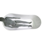“SanSiro Roma 67EAJ Heated Air Jetted” 67 x 31.5 inch End Drain Freestanding Acrylic Bathtub