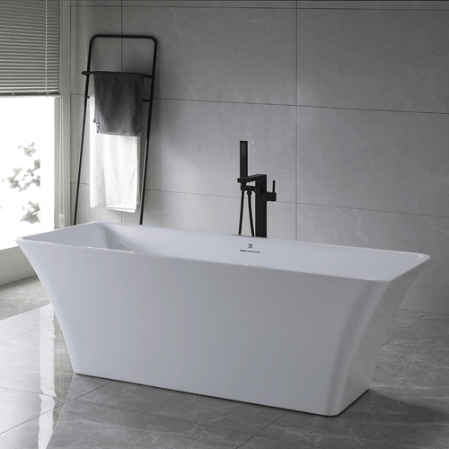 59" x 30" Air Jetted Tub “SanSiro Sandava 59CAJ” Reinforced Acrylic