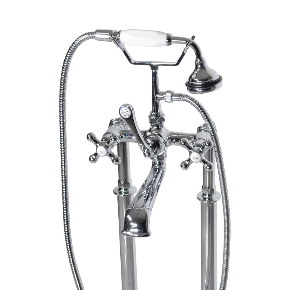 “Victoriana Freestanding Tub Faucet” in Chrome