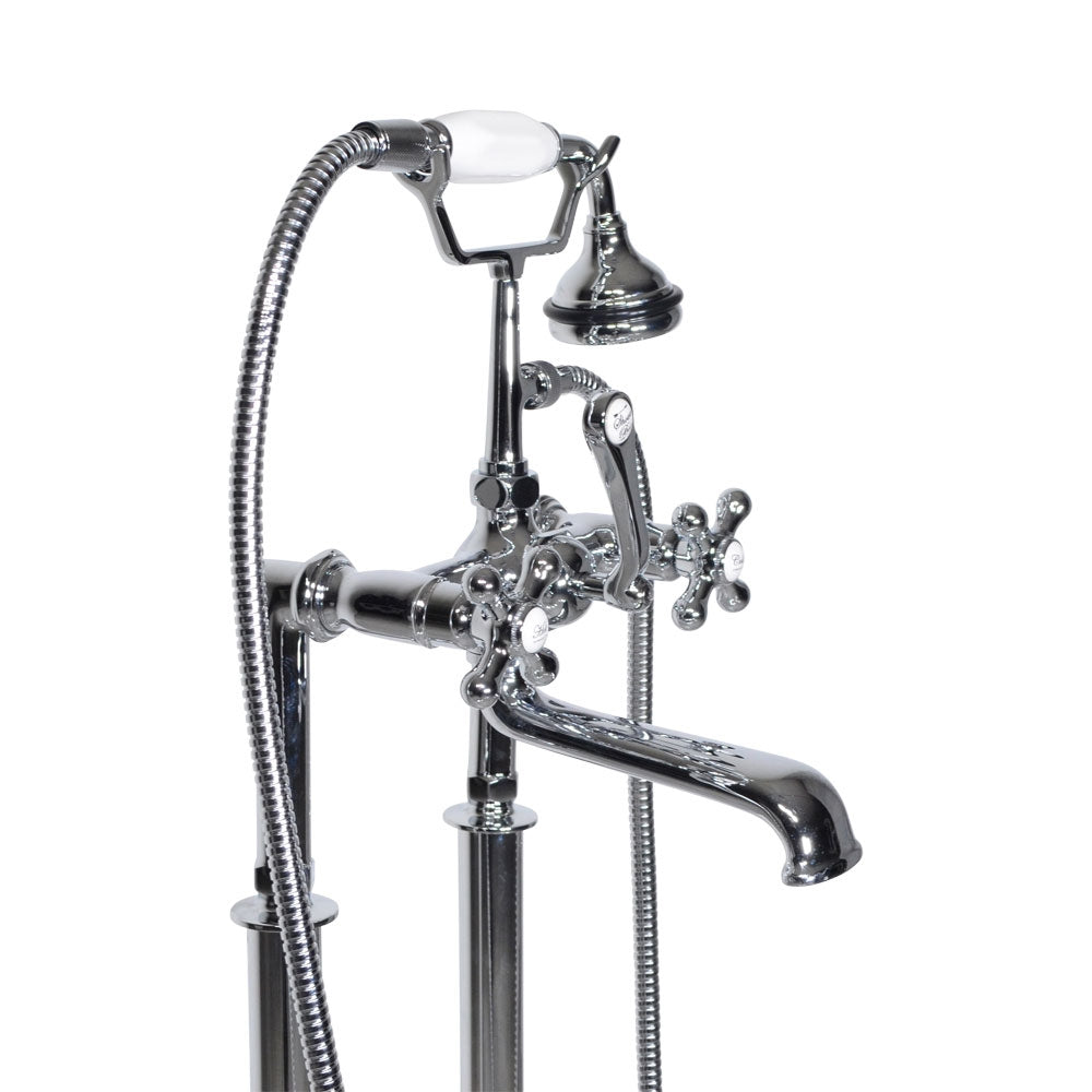 “Victoriana Freestanding Tub Faucet” in Chrome