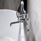 “Victoriana Freestanding Tub Faucet” in Chrome