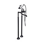 “Victoriana Freestanding Tub Faucet” in Matte Black