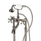 “Victoriana Freestanding Tub Faucet” in Polished Nickel