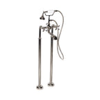 “Victoriana Freestanding Tub Faucet” in Polished Nickel