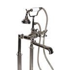 “Victoriana Freestanding Tub Faucet” in Polished Nickel