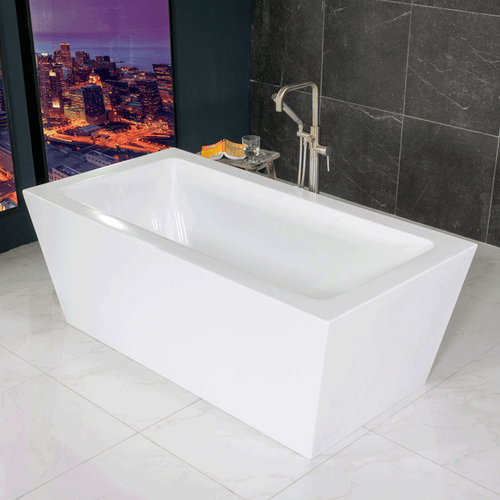 Air Jetted Freestanding Tub – Asti67C-AirSpa with Heated Air
