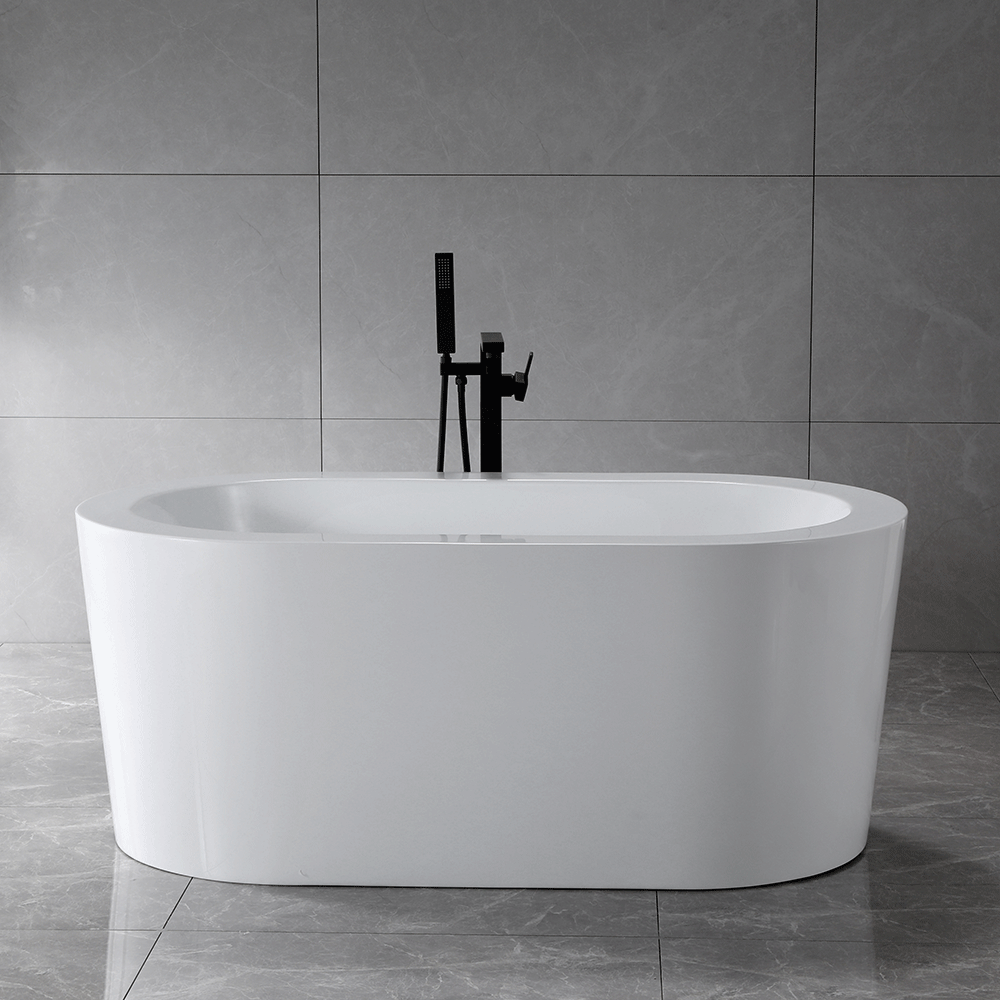 Freestanding Tub – Augusta59E 59 x 34 inch Foam Insulated Cavity