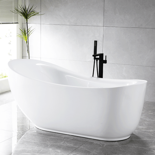 Freestanding Tub - Dense Foam Insulated - SanSiro Feronia71E 71" x 35"