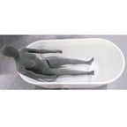 “SanSiro Napoli67CBAirSpa Heated Air Jetted plus Heated Water” 67" x 31.5" Center Back Drain Freestanding Acrylic Bathtub