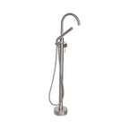 “The Waterlands No.172BN” Freestanding Floor Mounted Tub Faucet in Brushed Nickel