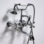 “Victoriana Wall Mount Tub Faucet”  in Chrome