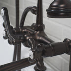 “Victoriana Deck Mounted Tub Faucet” in Oil Rubbed Bronze