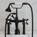 “Victoriana Deck Mounted Tub Faucet” in Oil Rubbed Bronze