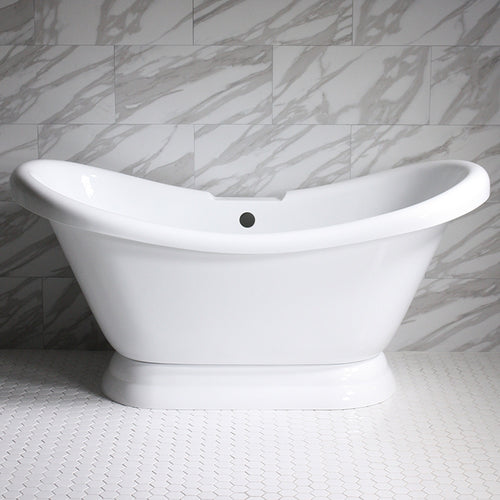 59" Air Jetted Tub “SanSiro VTADS59” CoreAcryl Acrylic