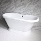 “SanSiro VTAPD59 Heated Air Jetted” 59" Double Ended Tub