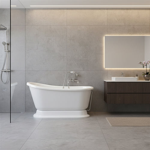 54" Air Jetted Tub “SanSiro VTASW54” CoreAcryl Acrylic
