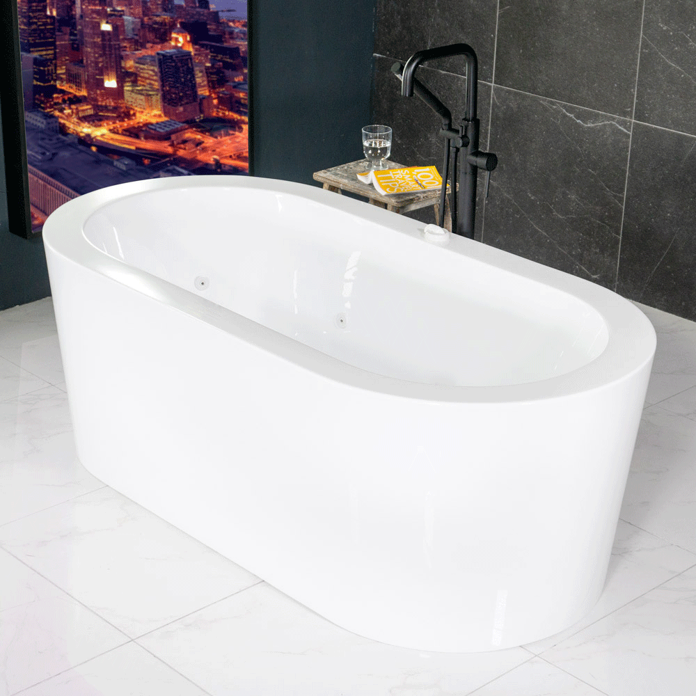 SanSiro Augusta 71CWJ, 71-inch whirlpool jetted tub