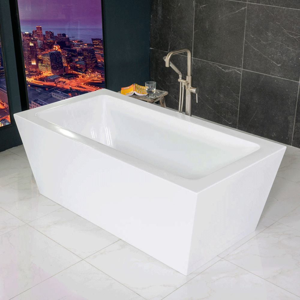 SanSiro Asti 67CAirSpa, 67-inch air jetted water heated tub