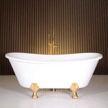 59" x 32" Clawfoot Tub “Calypso Libra CLWH59” CoreAcryl Acrylic