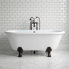 SanSiro HL-Nile CLWH67, 67-inch clawfoot tub
