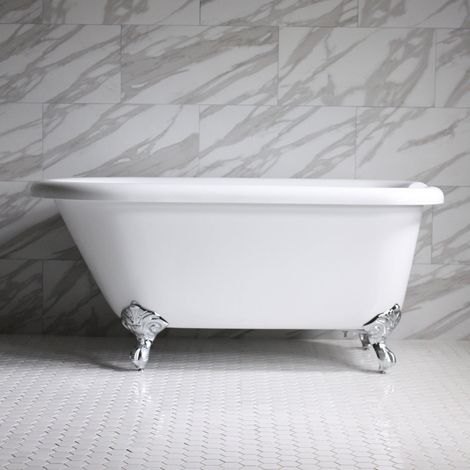 SanSiro HL-Potomac CLWH53, 53-inch clawfoot tub