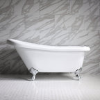 SanSiro HL-Tiber CLWH57, 57-inch clawfoot tub