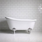 SanSiro HL-Danube CLWH54, 54-inch clawfoot tub