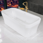 SanSiro Eclipse 67WHC, 67-inch heated soaking tub