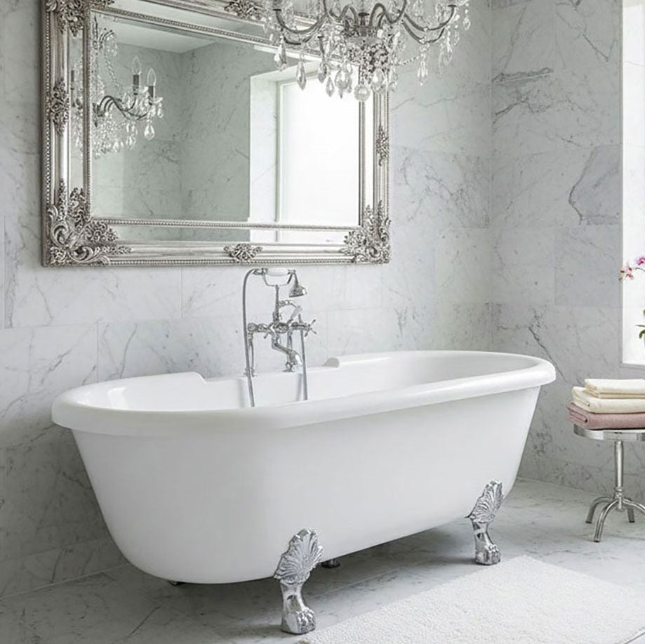 SanSiro Empress EM69N, 69-inch jetted clawfoot tub
